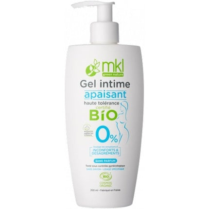 Gel intim Mkl Green Nature, Organic Soothing Intimate Gel, 200ml
