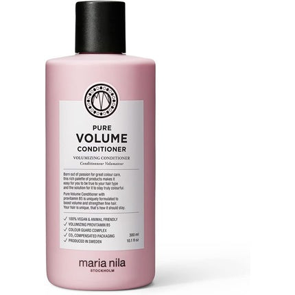 Balsam pentru volum, Maria Nila, Pure Volume, 300 ml