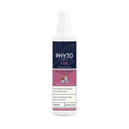 Spray Detangling Magic, Phyto Kids, 200 ml pentru părul creț și încâlcit