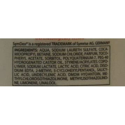 Gel de Duș Vidal, Body and Hair Wash, mentă și lime 250 ml