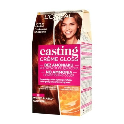 Vopsea de păr L'Oréal Paris Casting Crème Gloss 535 Ciocolată 180ml