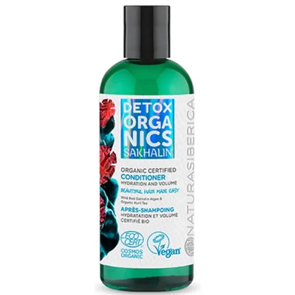 Condiționator Natura Siberica Detox Organics Sakhalin, 260ml, Verde