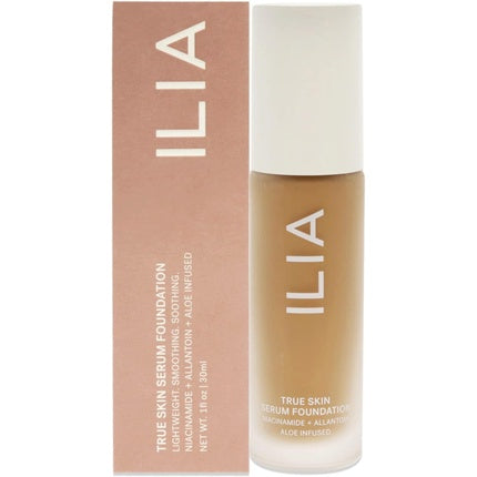Fond de ten, Ilia Beauty, True Skin Serum, maro deschis