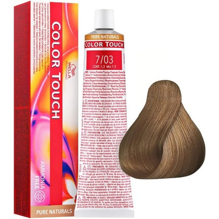 Vopsea de par, Wella, Colour Accessories 7/03 Blond Auriu, 60ml