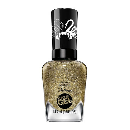 Oja, Sally Hansen, Miracle Gel, auriu sclipitor