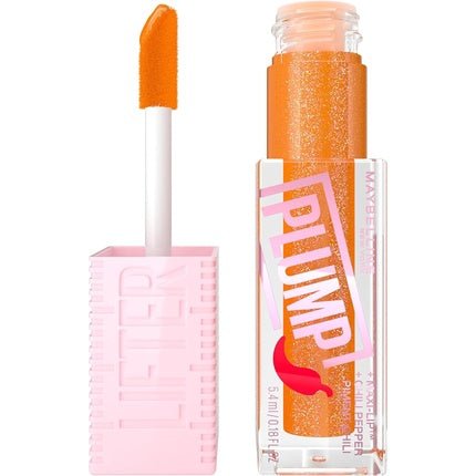 Gloss de Buze, Maybelline New York, Lifter Plump, Formula Vegana, Hot Honey