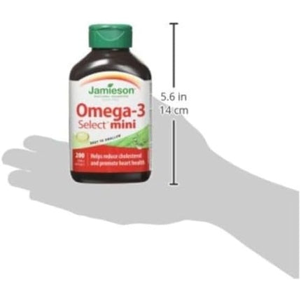 Vitamine, Jamieson, Omega-3 Select mini, 200 capsule