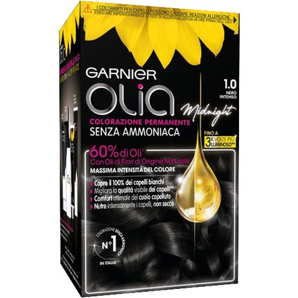 Vopsea de păr, Garnier Olia, 1.0 Nero Intenso
