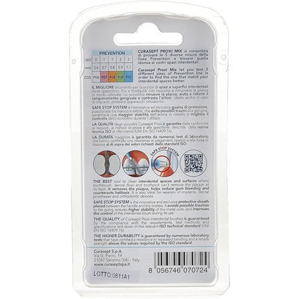 Periuțe interdentale Curasept Proxi Prevention Mix, set 10 buc