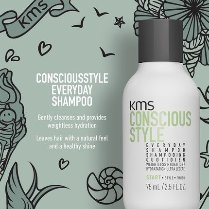 Set Tratamente Capilare KMS Conscious Style cu geantă de călătorie