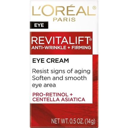 Crema de ochi L'Oréal Paris RevitaLift Pro-Retinol anti-bătrânire, 30ml