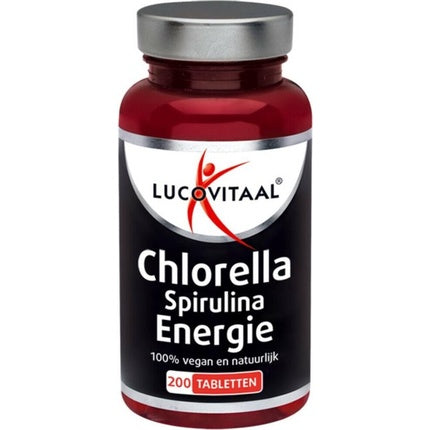 Lucovitaal Chlorella Spirulina Energie, 200 tablete