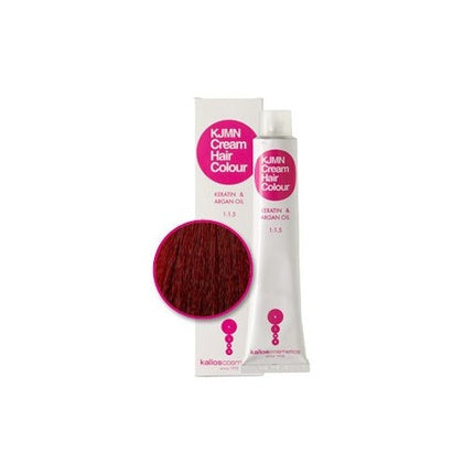 Vopsea de păr Kallos Cosmetics Kjmn Cream Hair Dye 100 ml Ruby Red
