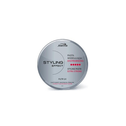 Pasta de păr Joanna, Styling Effect Modelling Hair Paste Extra Strong, 90g, Filtru UV
