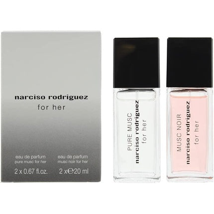 Set cadou parfum, Narciso Rodriguez, For Her, 20ml x 2