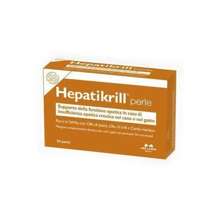 Supliment Nutrițional pentru Animale de Companie, N.B.F. Lanes Srl, Hepatikrill Perle, 30 bucăți