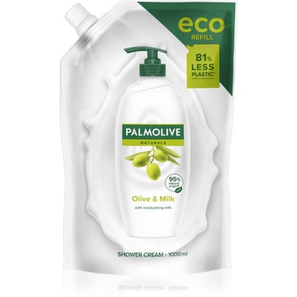 Gel de duș Palmolive Naturals Milk & Olive, cu lapte hidratant, 1000 ml