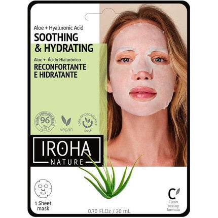 Masca de fata, Iroha Nature, Aloe Vera, hidratare