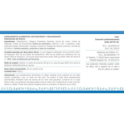 Supliment Laboratorios Mahen Colagenium, 600g, negru