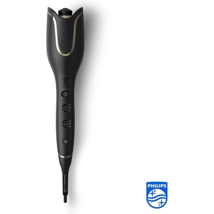 Fier de buclat Philips StyleCare Prestige, automat, negru