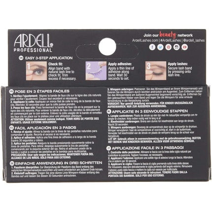 Gene false Ardell Faux Mink 814, negre