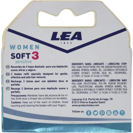 Lame de ras Lea Soft3, Verde