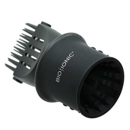 Bio Ionic Universal Comb Attachment, Negru, Cap de pieptănare universal pentru uscătoare