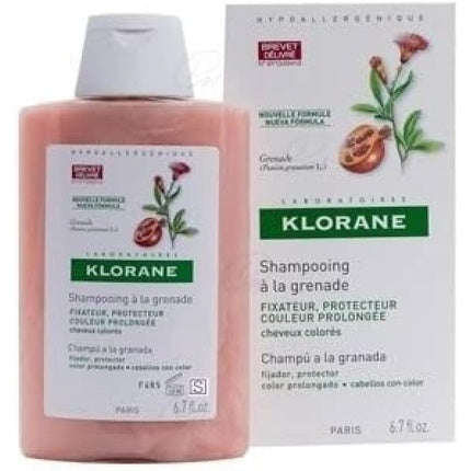 Șampon păr colorat Klorane cu rodie 400ml