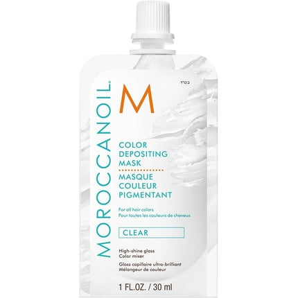 Masca de păr pentru culoare Moroccanoil, Clear, 30ml