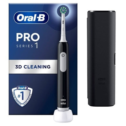 Periuță de dinți electrică Oral-B Pro1 Black, culoare neagră