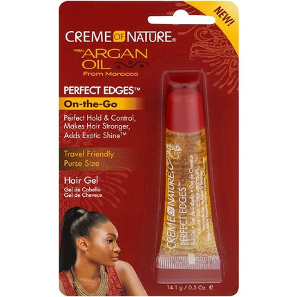 Gel de păr Creme Of Nature Argan Oil Perfect Edges, roșu