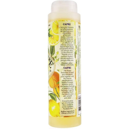 Gel de duș, Nesti Dante, Dolce Vivere Capri, 300ml, transparent