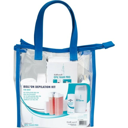 Set Ceară Depilare Profesională, Sibel Epil'Hair Eco Pro Wax Hair Removal Set, Roz