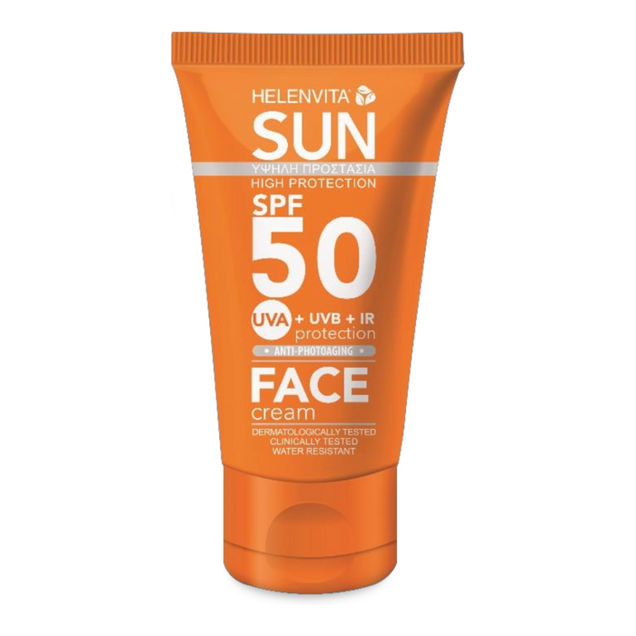 Cremă de față Helenvita Sun, protecție UVA, UVB și IR, SPF 50, 50 ml