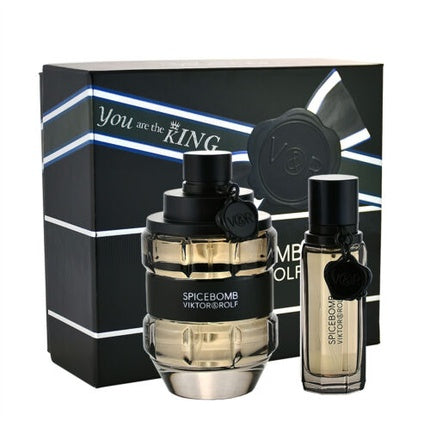 Set Parfum Viktor & Rolf Spicebomb, EDT, 90ml + 20ml, Negru