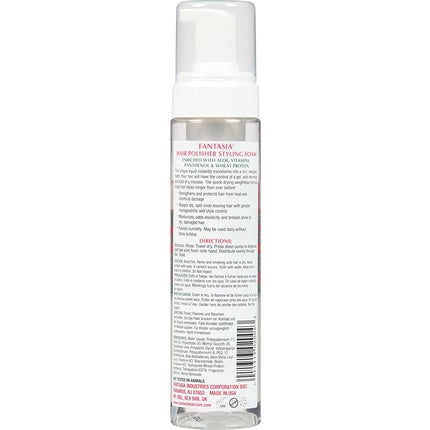 Mousse Fantasia IC Hair Polisher Styling Foam cu Aloe Vera și Vitamine, 350g