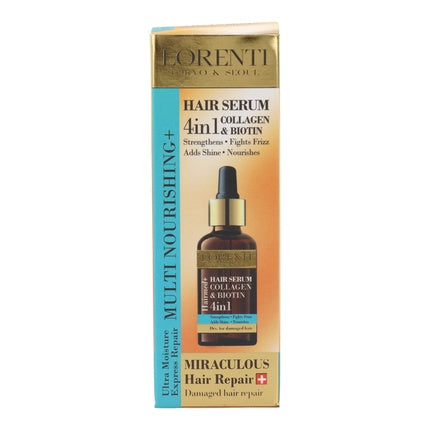 Serum de păr Lorenti Collagen 50 ml, sticlă maro cu dozator