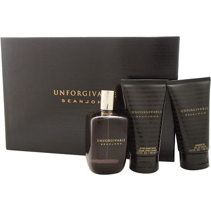Set Cadou Parfum Sean John Unforgivable, 3 Piese, 100 ml