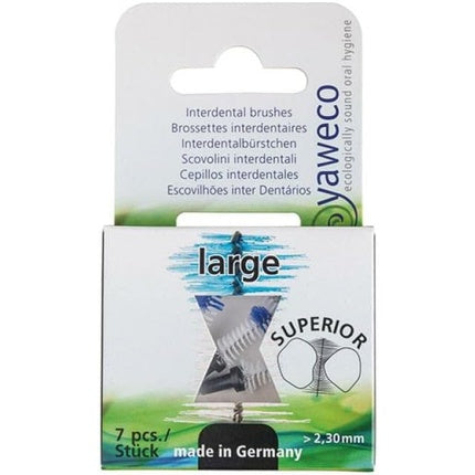 Perii Interdentare Yaweco, Large, 100g, >2.30mm, Verde