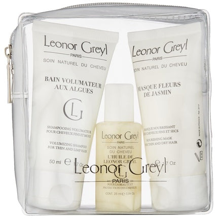 Set Îngrijire Par, Leonor Greyl Paris, Travel Kit, transparent
