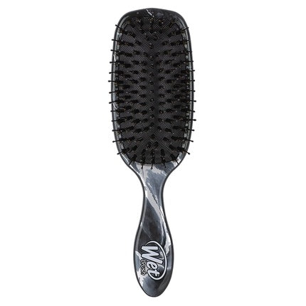 Perie Detangler Wet Brush Shine Enhancer, Marbled, Negru