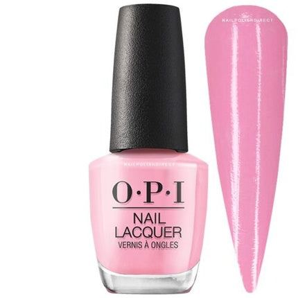 Lac de unghii, OPI, I Quit My Day Job, roz, 15ml