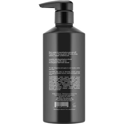 Săpun de mâini, D.S. & Durga, Big Sur After Rain, negru, 400ml