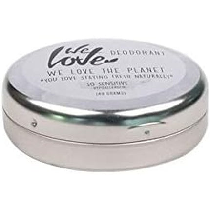 Deodorant cremă, We Love The Planet, So Sensitive, argintiu