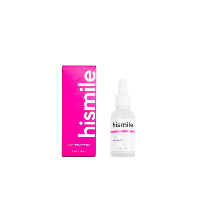 Apă de gură Hismile PAP+, cu efect de albire, 30 ml
