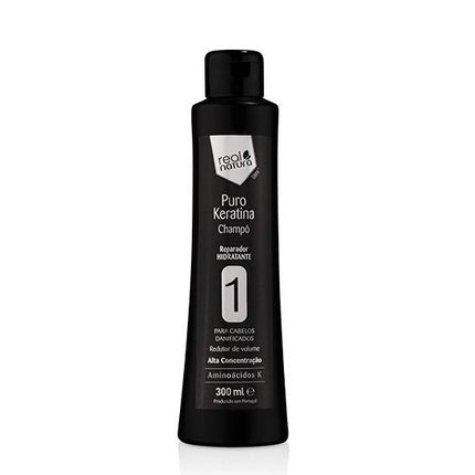 Șampon Real Natura fără Sare Puro Keratină 300ml