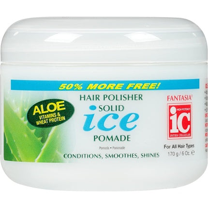 Pomadă de păr, Fantasia IC Hair Polisher Solid Ice, 170.1g, alb