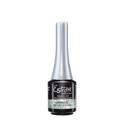 Smalt Gel Estrosa Cat's Eyes Uranus, efect magnetic, culoare verde argintiu