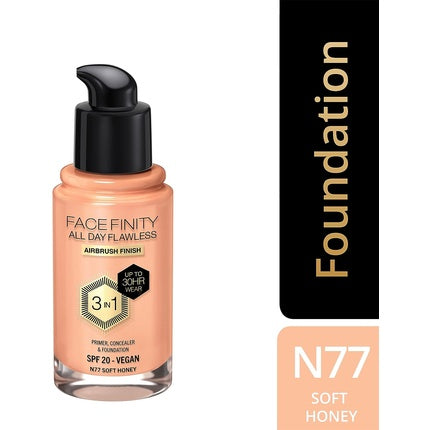 Fond de ten, Max Factor, Face Finity, SPF20 Soft Honey