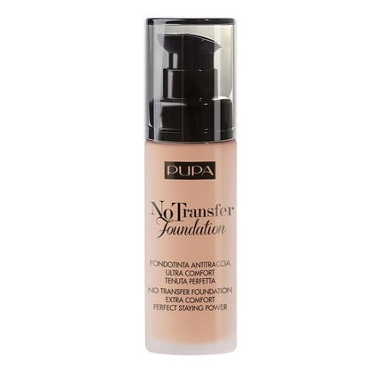 Fondant Pupa No Transfer Foundation SPF15, culoare 02, capacitate 30ml